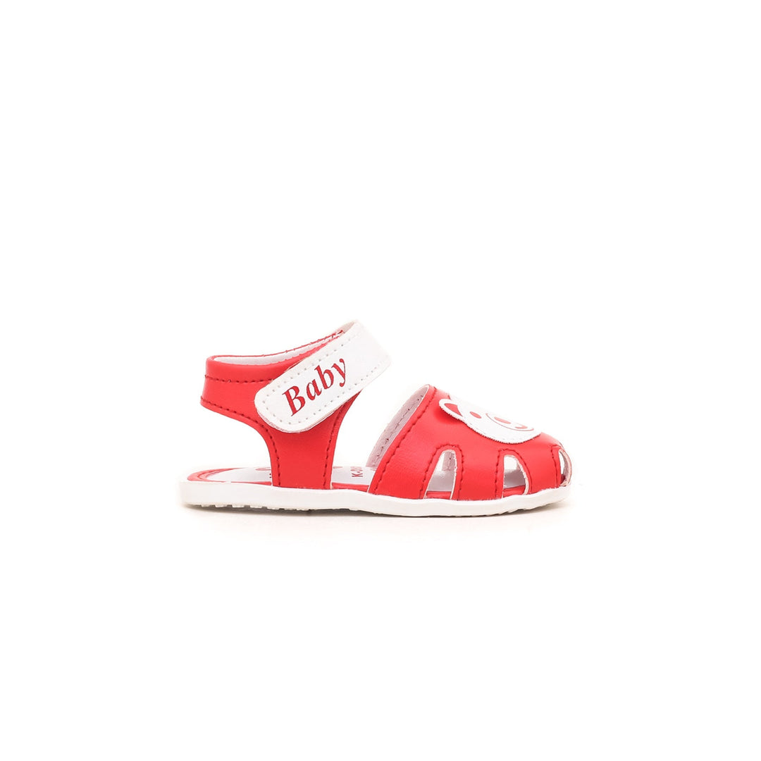 Babies Red Casual Sandal KD5267