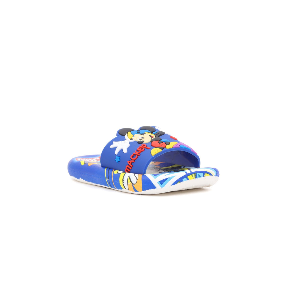 Boys Blue Casual Slipper KD5299