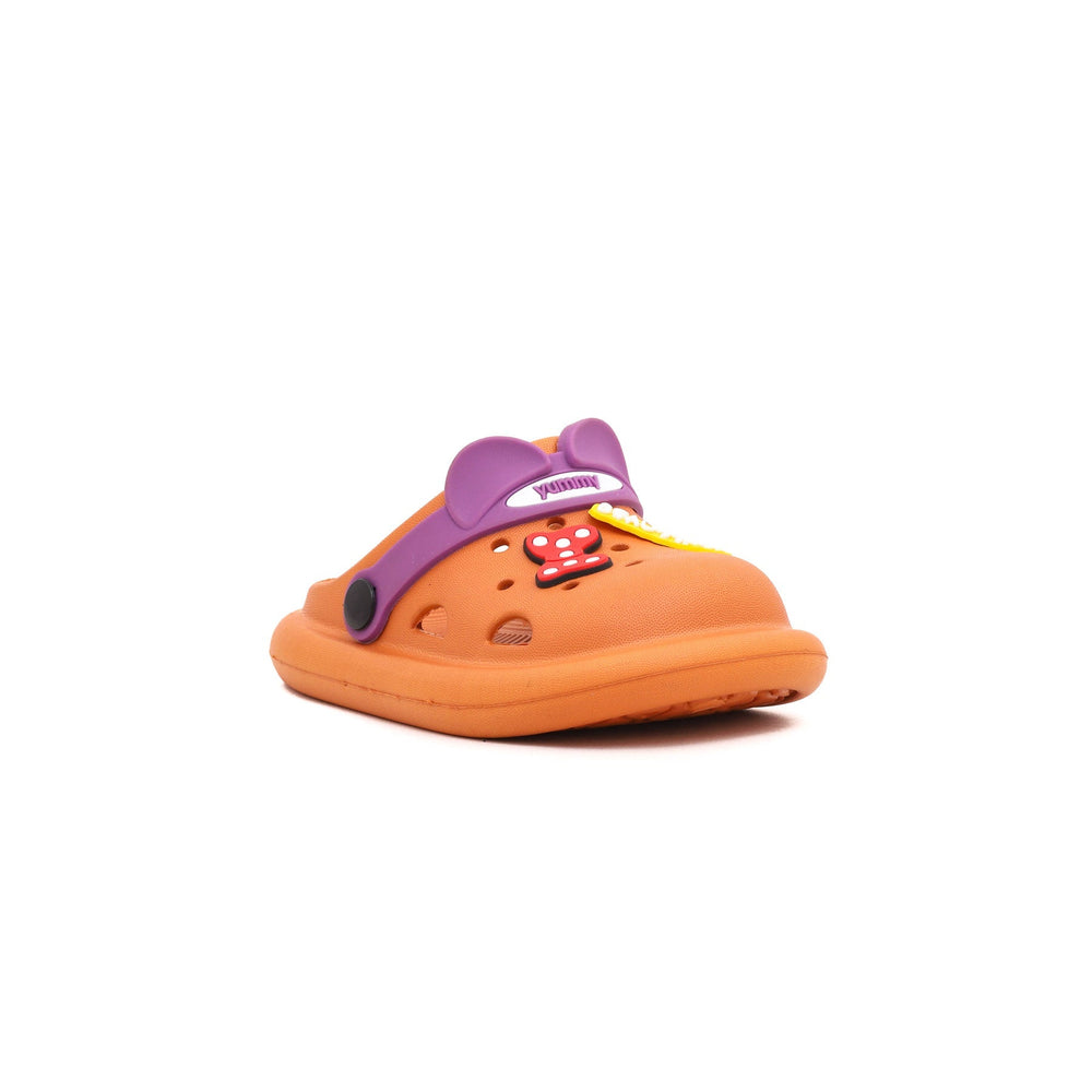 Girls Orange Casual Flip Flop KD5317