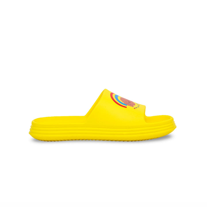 Girls Yellow Casual Flip Flop KD5324