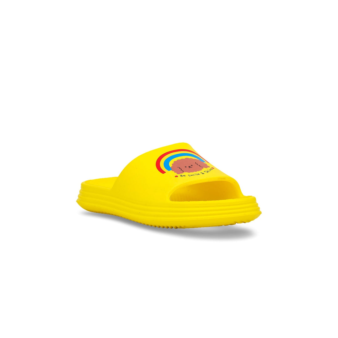 Girls Yellow Casual Flip Flop KD5324