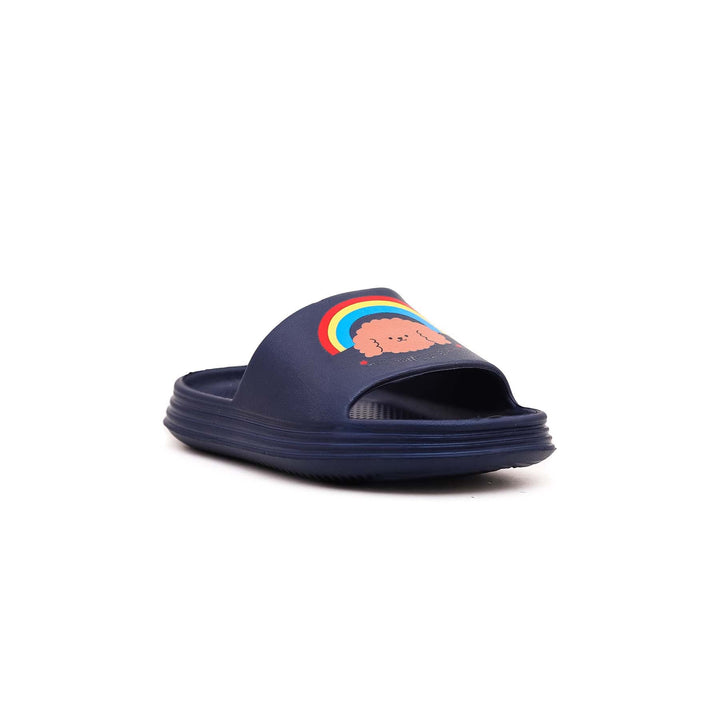 Girls Navy Casual Flip Flop KD5324