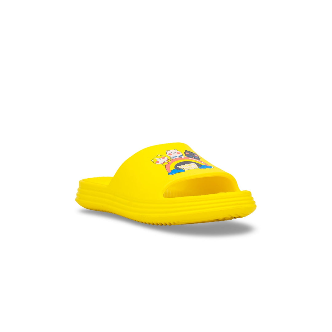 Girls Yellow Casual Flip Flop KD5327