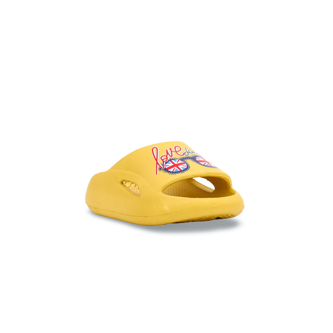 Boys Yellow Casual Flip Flop KD5328