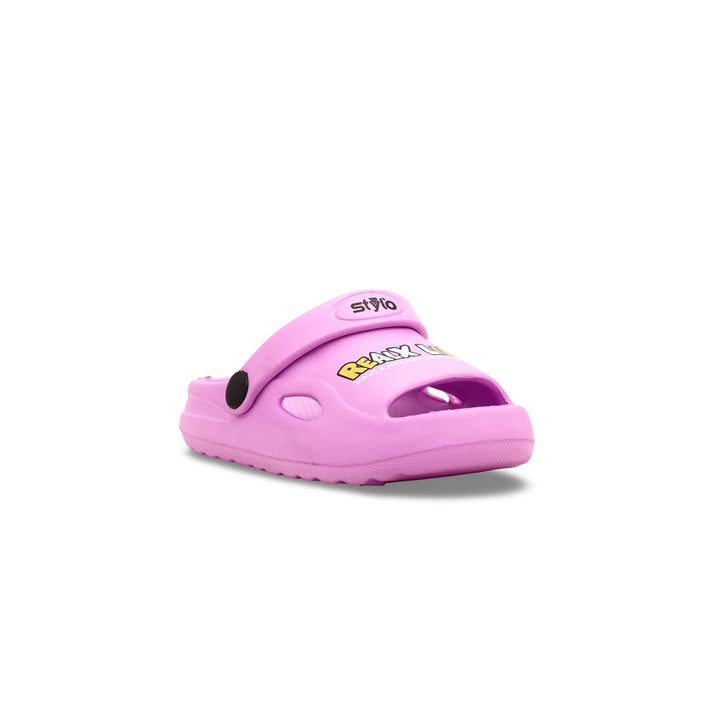 Girls Purple Casual Flip Flop KD5331