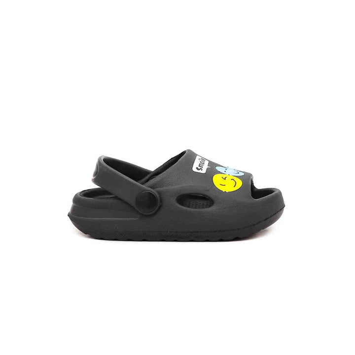 Boys Black Casual Flip Flop KD5333