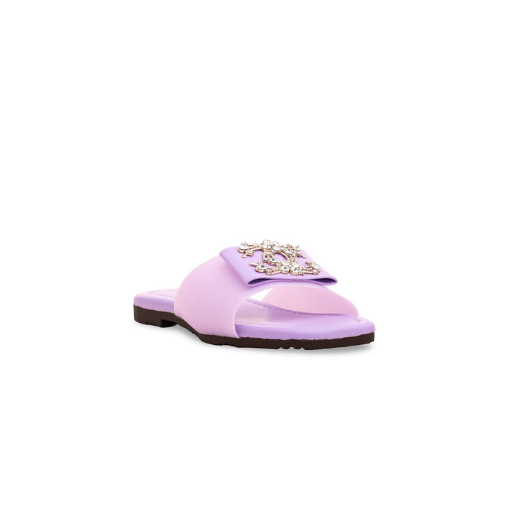 Girls Purple Formal Slipper KD5341