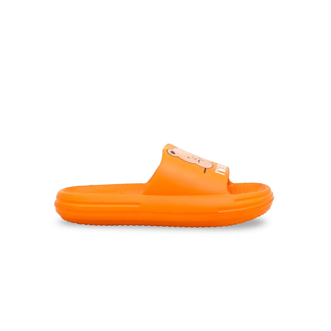 Girls Orange Casual Flip Flop KD5380