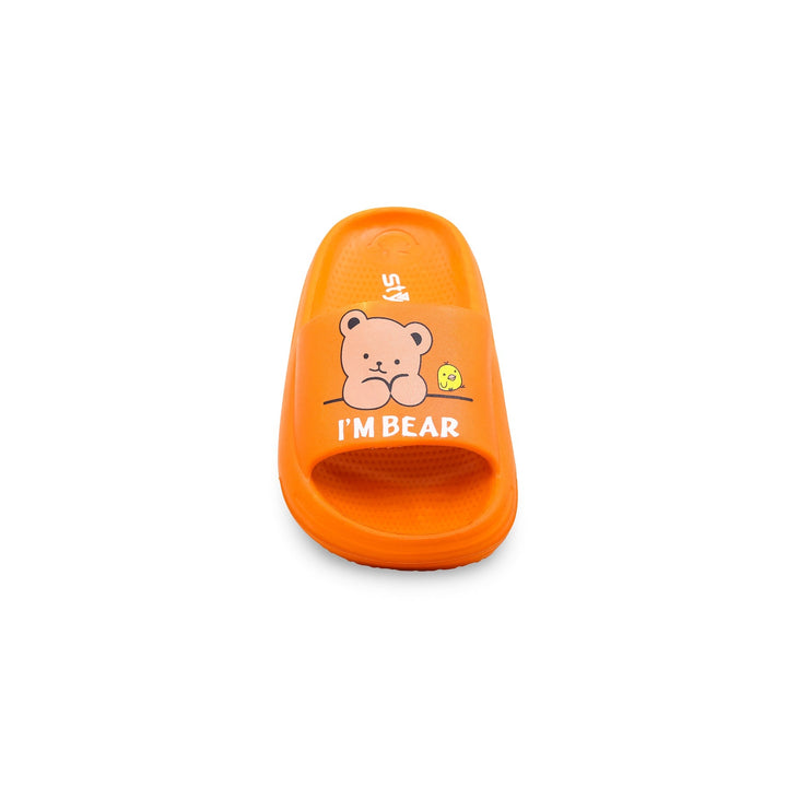 Girls Orange Casual Flip Flop KD5380