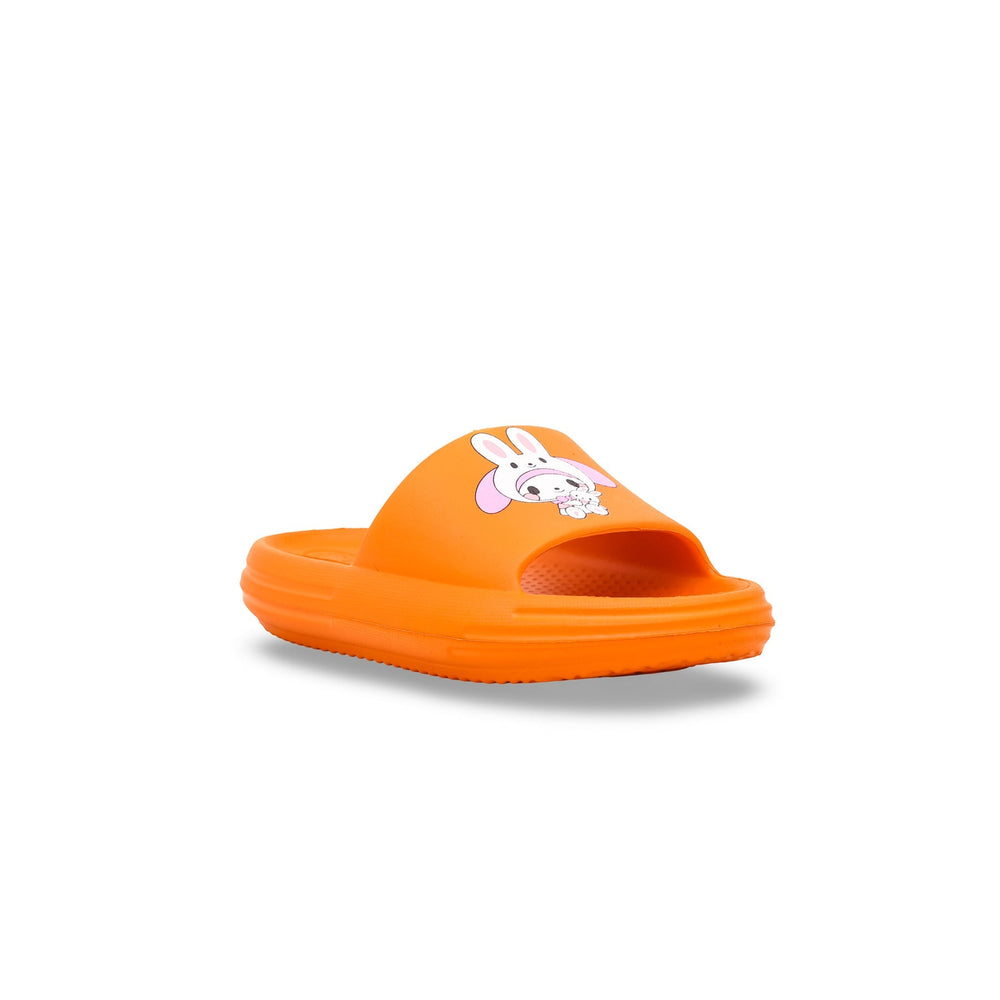 Girls Orange Casual Flip Flop KD5381