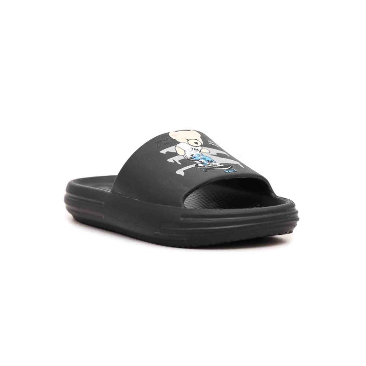 Boys Black Casual Flip Flop KD5382