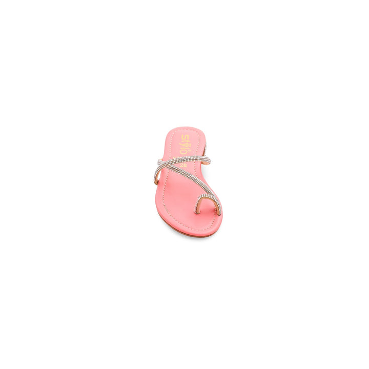 Girls Pink Fancy Slipper KD5411