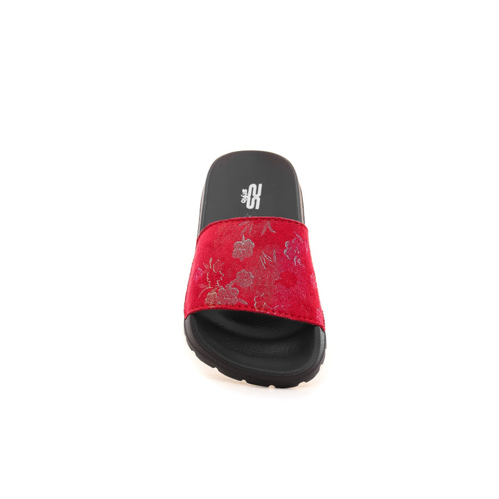 Girls Red Formal Slipper KD5423