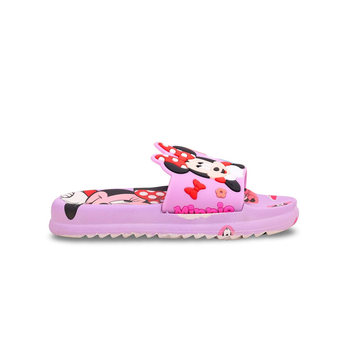 Girls Purple Casual Flip Flop KD5431