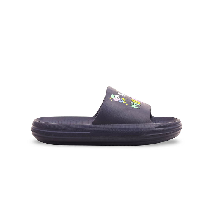 Girls Navy Casual Flip Flop KD5432