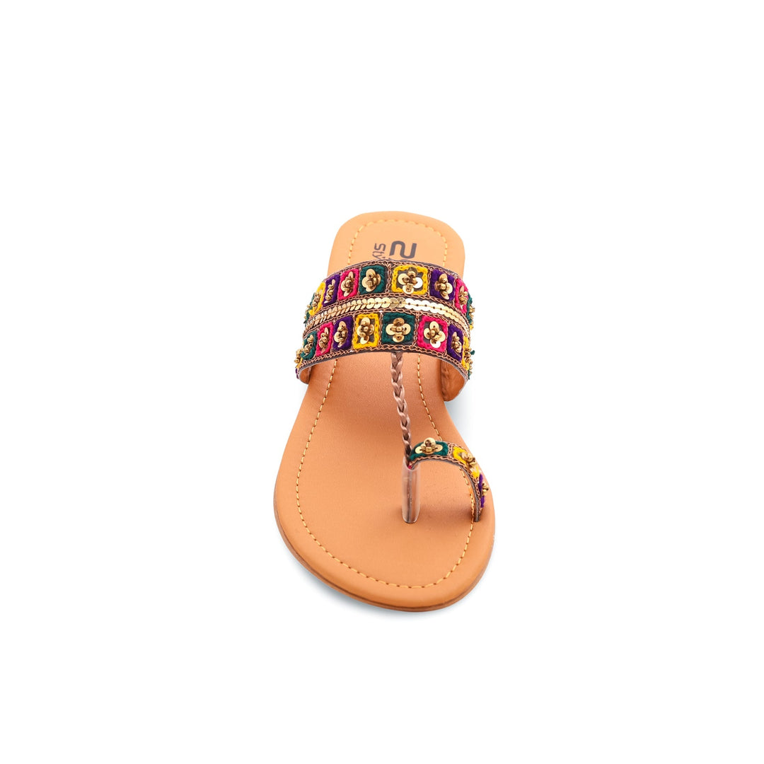 Girls Multy Casual Slipper KD5445