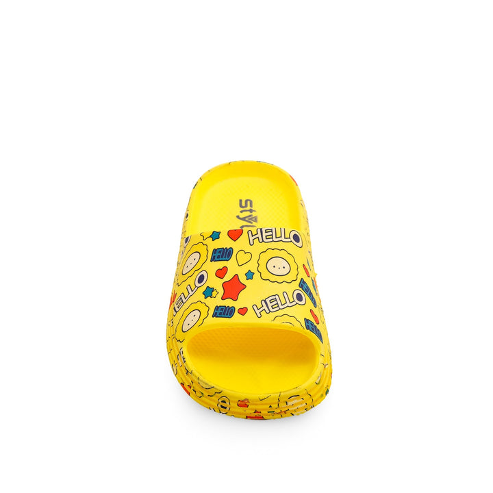 Girls Yellow Casual Flip Flop KD5480