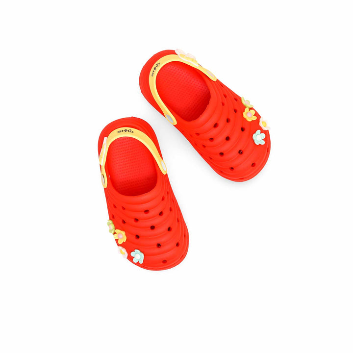 Girls Red Casual Flip Flop KD5513