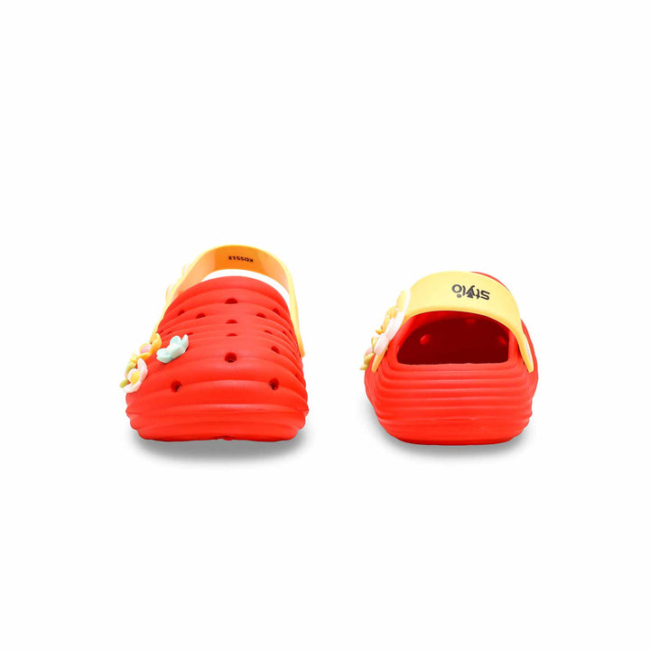 Girls Red Casual Flip Flop KD5513