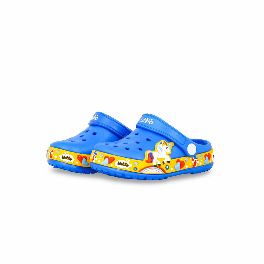 Girls Navy Casual Flip Flop KD5514