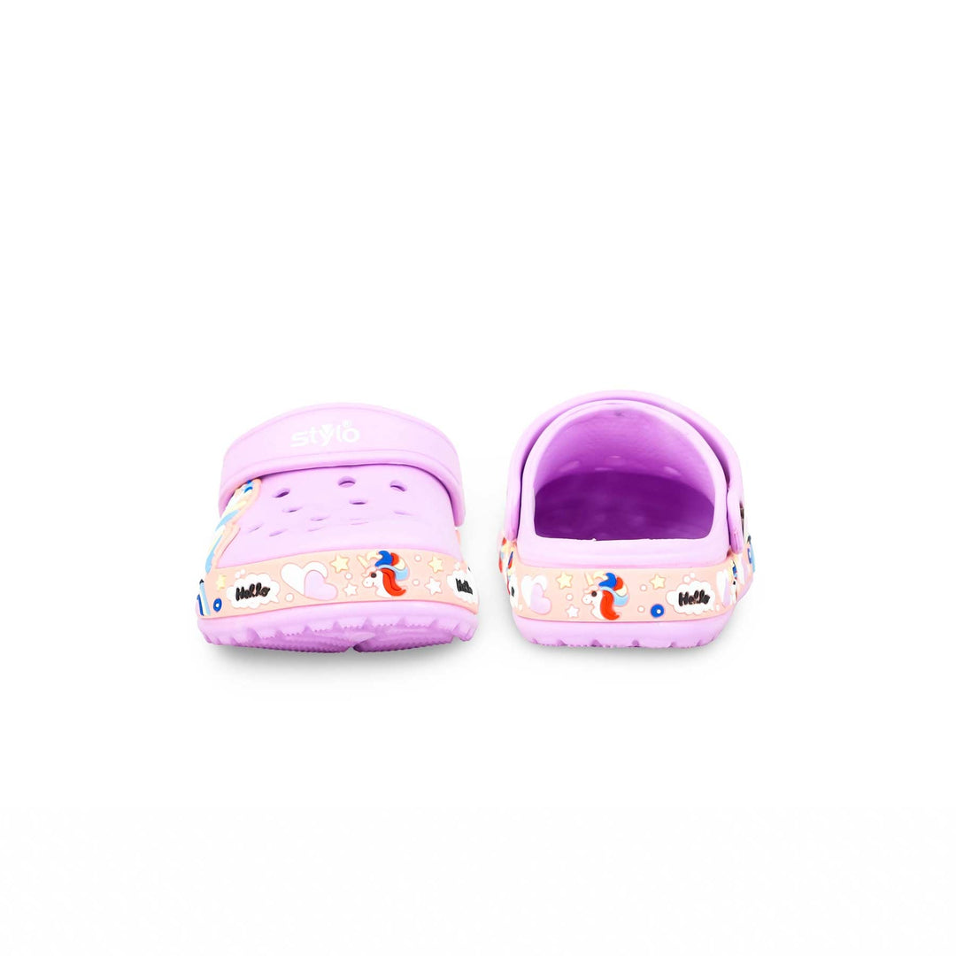 Girls Purple Casual Flip Flop KD5514