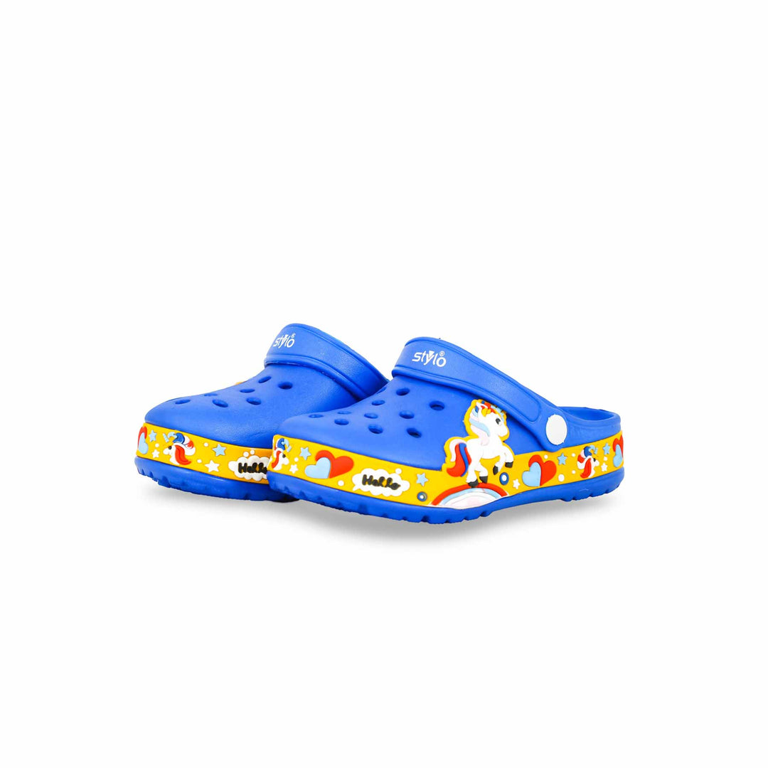 Girls Navy Casual Flip Flop KD5515