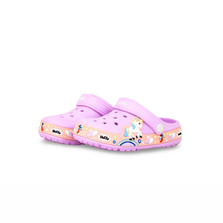 Girls Purple Casual Flip Flop KD5515
