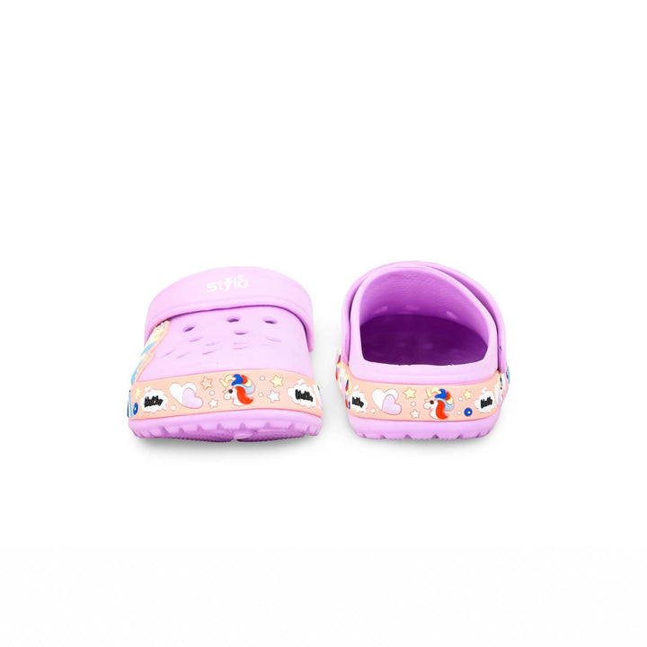 Girls Purple Casual Flip Flop KD5515
