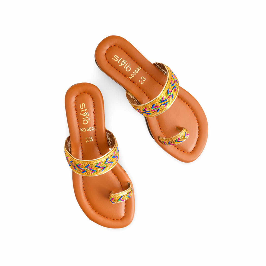 Girls Multy Casual Slipper KD5525