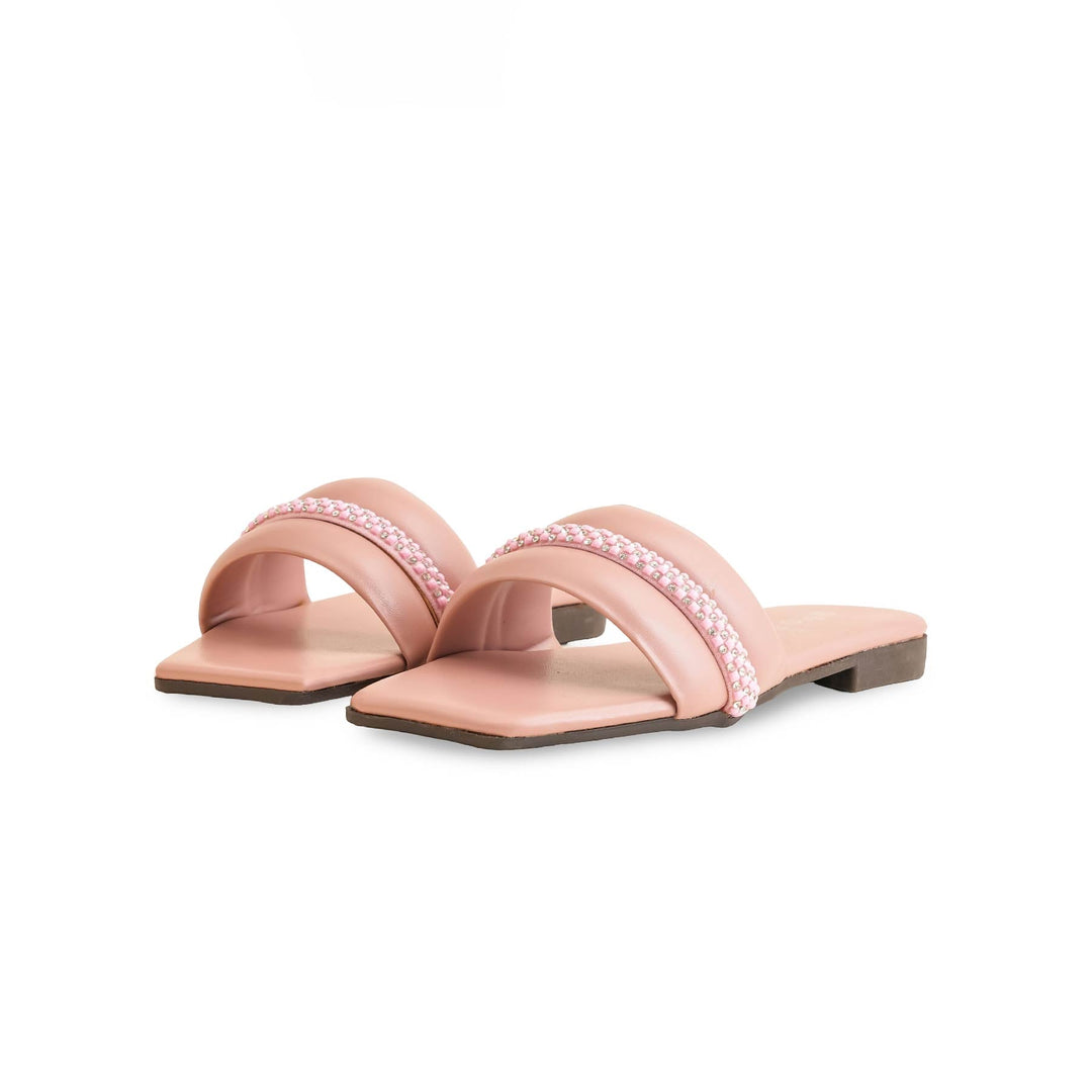 Girls Pink Casual Slipper KD5526