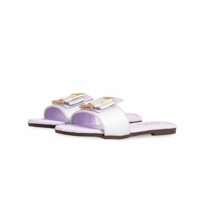 Girls Purple Formal Slipper KD5554
