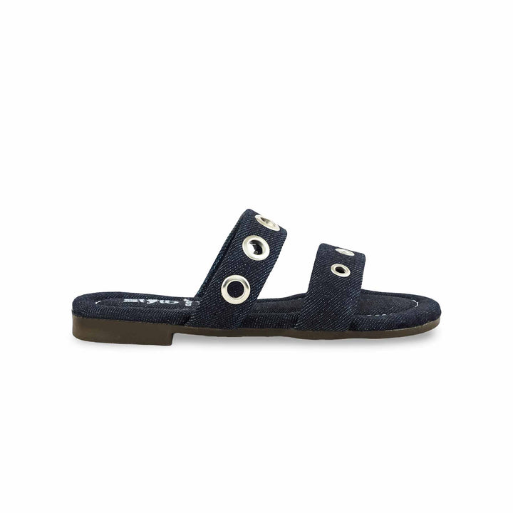 Girls Denim Casual Slipper KD5570