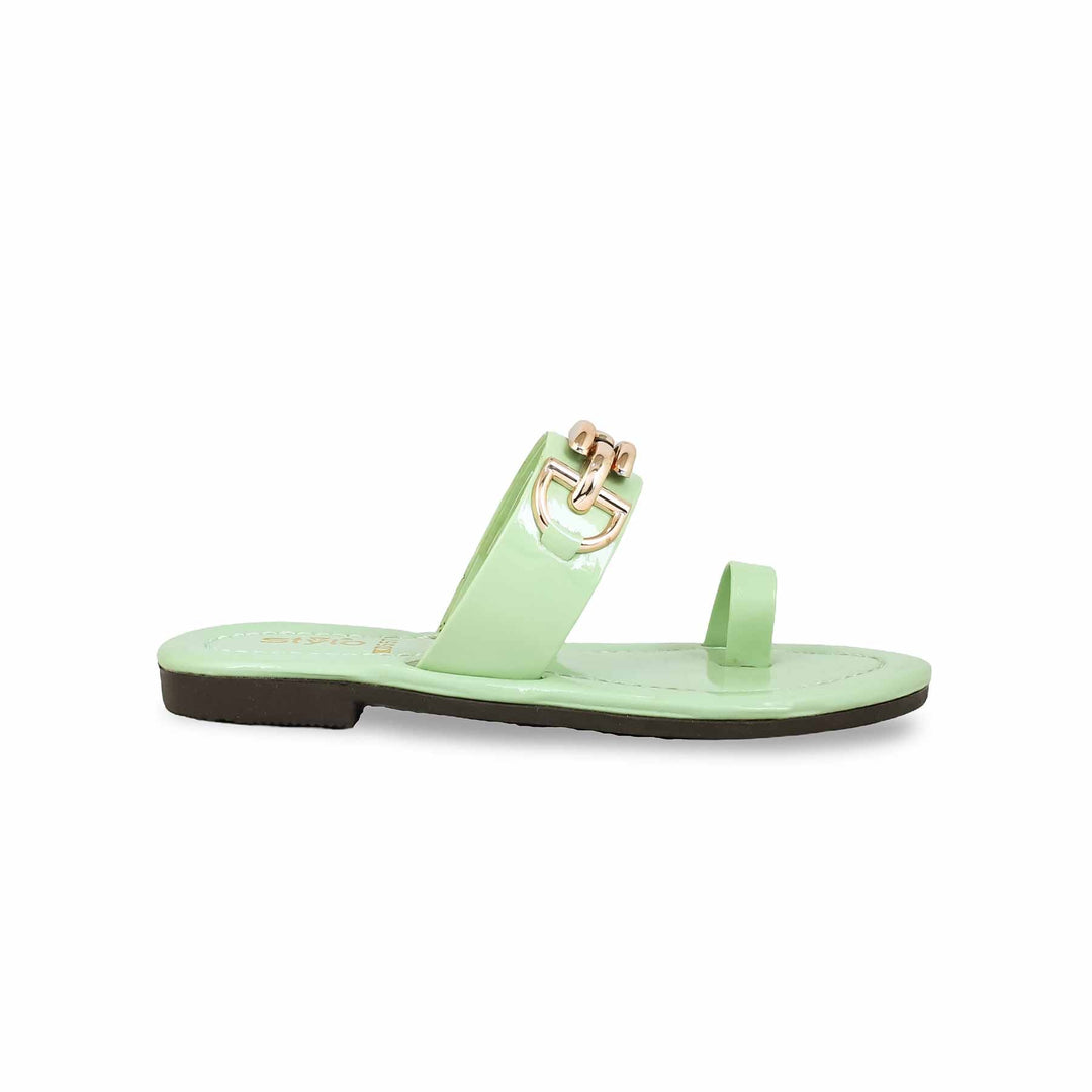 Girls PISTAGREEN Casual Slipper KD5571
