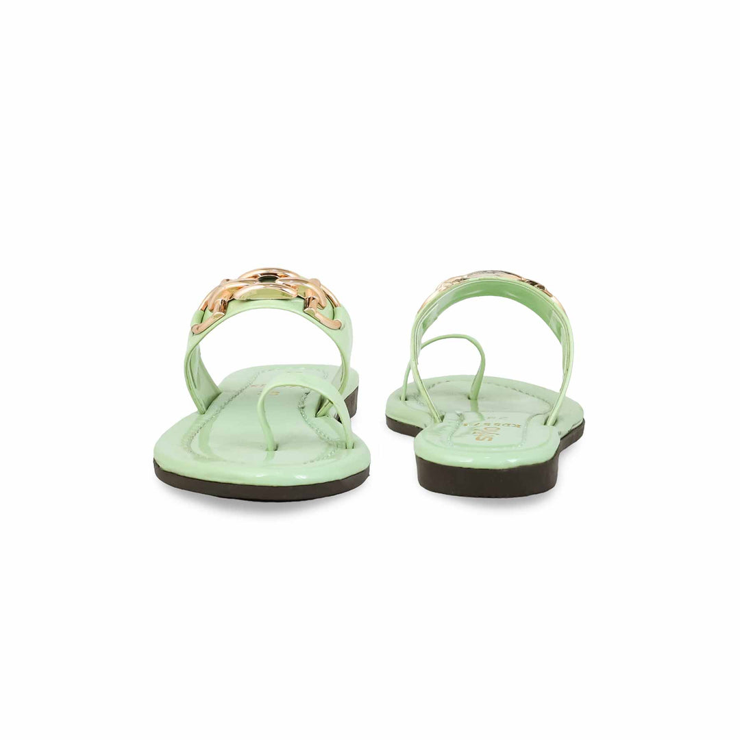 Girls PISTAGREEN Casual Slipper KD5571