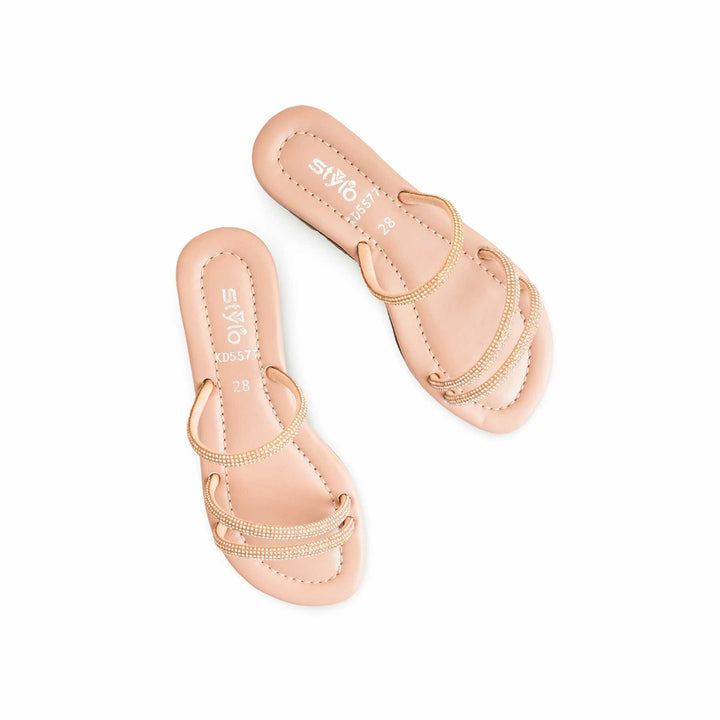 Girls Pink Fancy Slipper KD5577