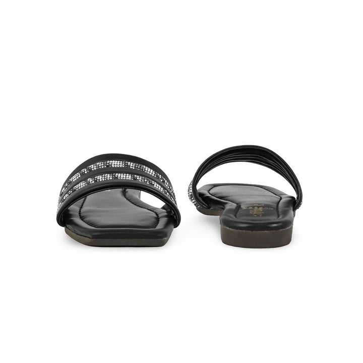Girls Black Formal Slipper KD5594