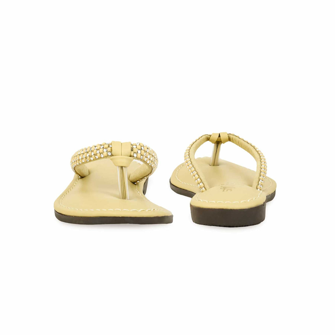 Girls Golden Formal Slipper KD5596