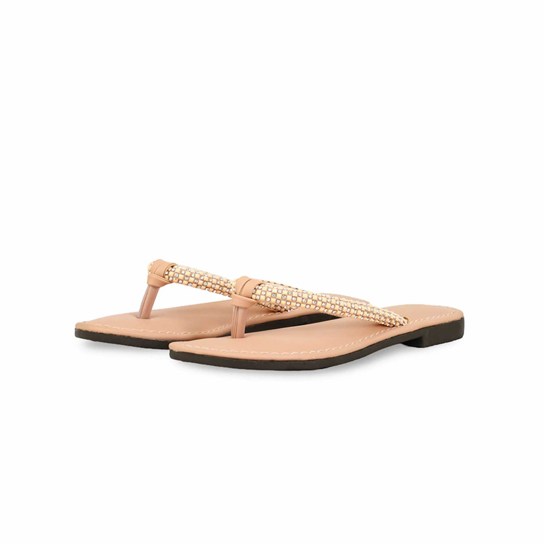 Girls Pink Formal Slipper KD5596