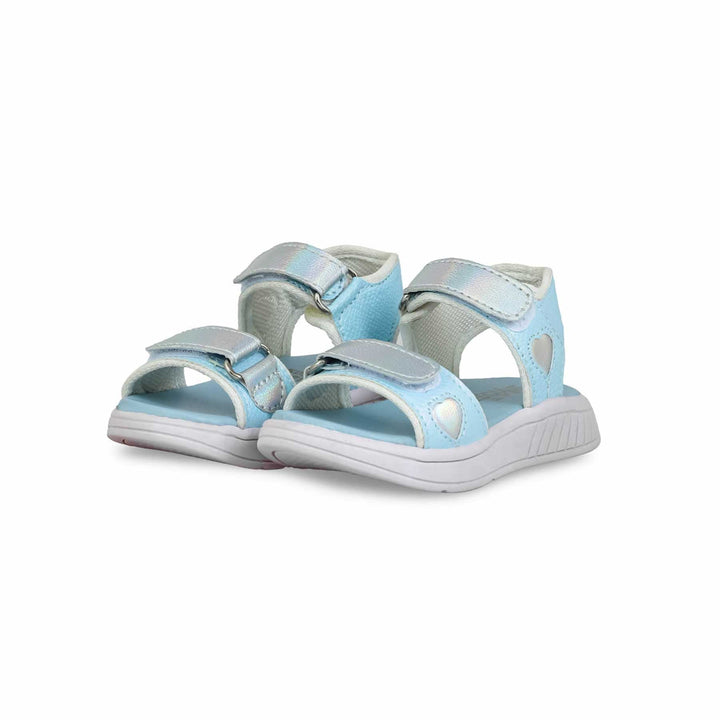 Girls Sky Blue Casual Sandal KD5619