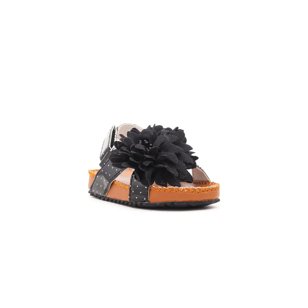 Babies Black Casual Sandal KD7476