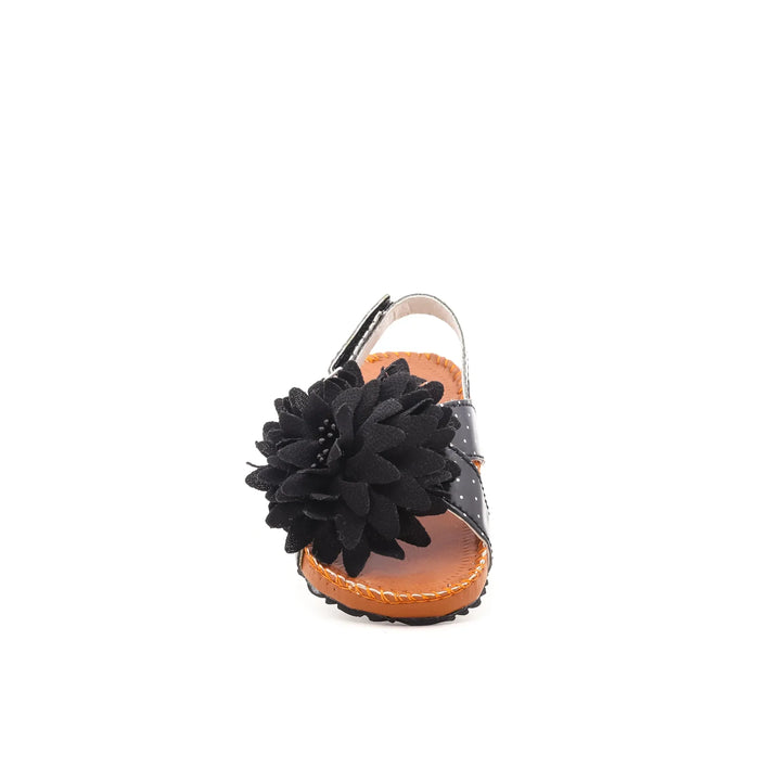 Babies Black Casual Sandal KD7476