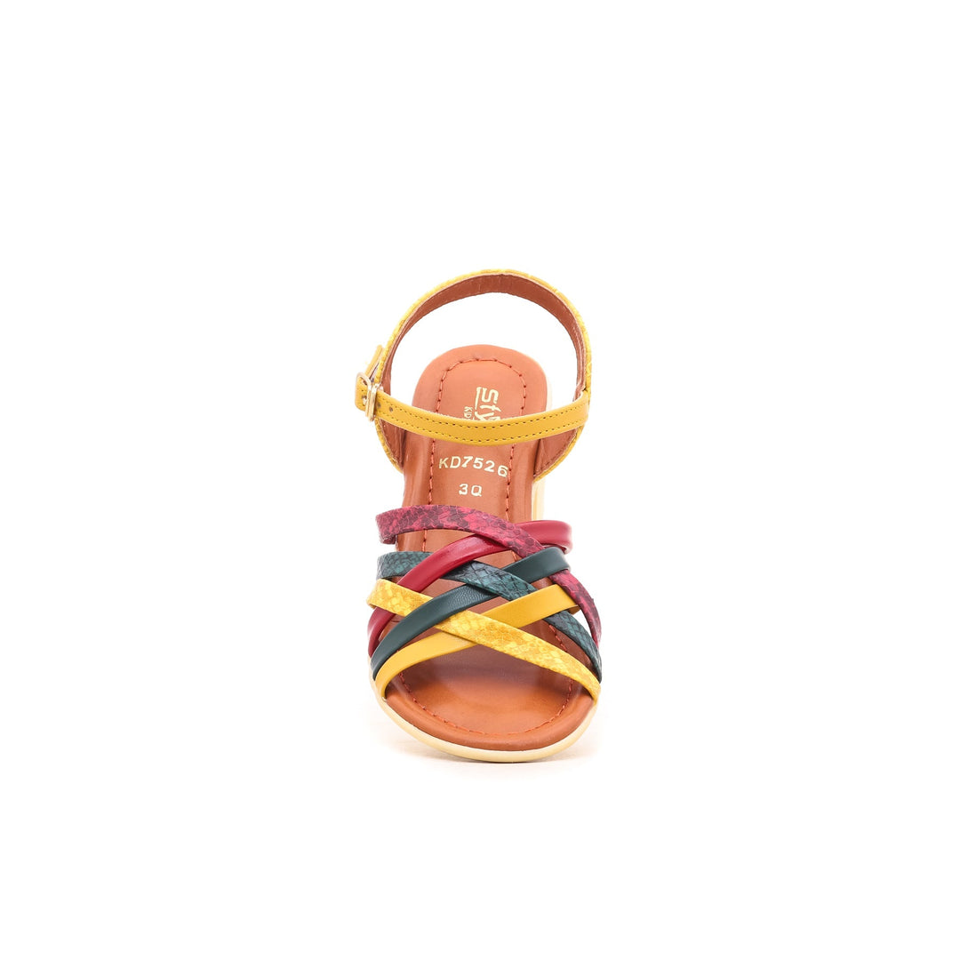 Girls Multy Casual Sandal KD7526