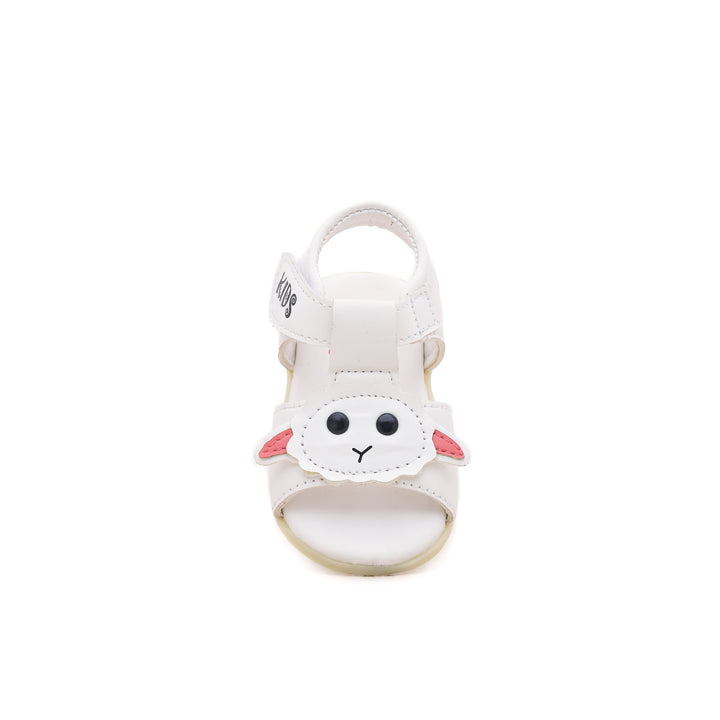 Babies White Casual Sandal KD7652