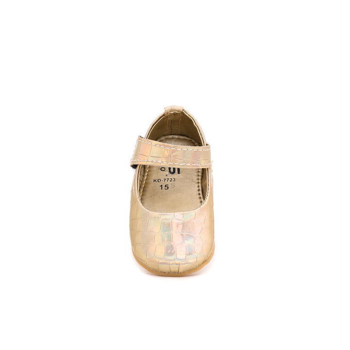 Babies Golden Casual Booties KD7723