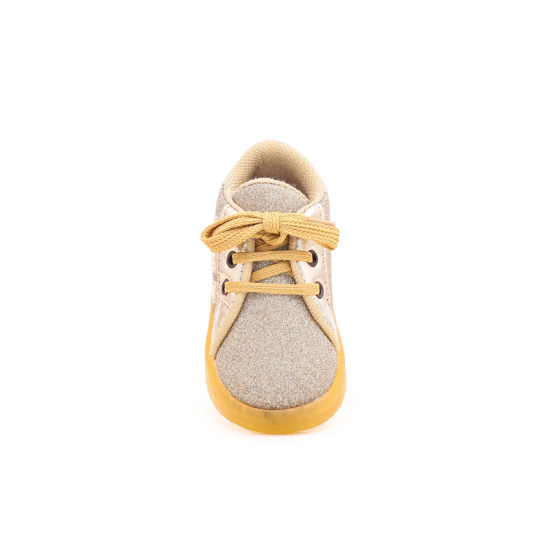 Babies Golden Casual Booties KD7736