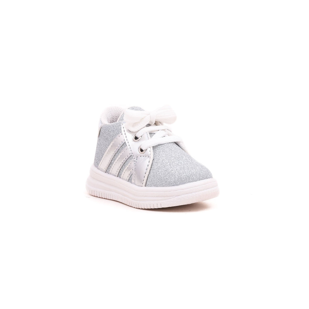 Babies Silver Casual Booties KD7736