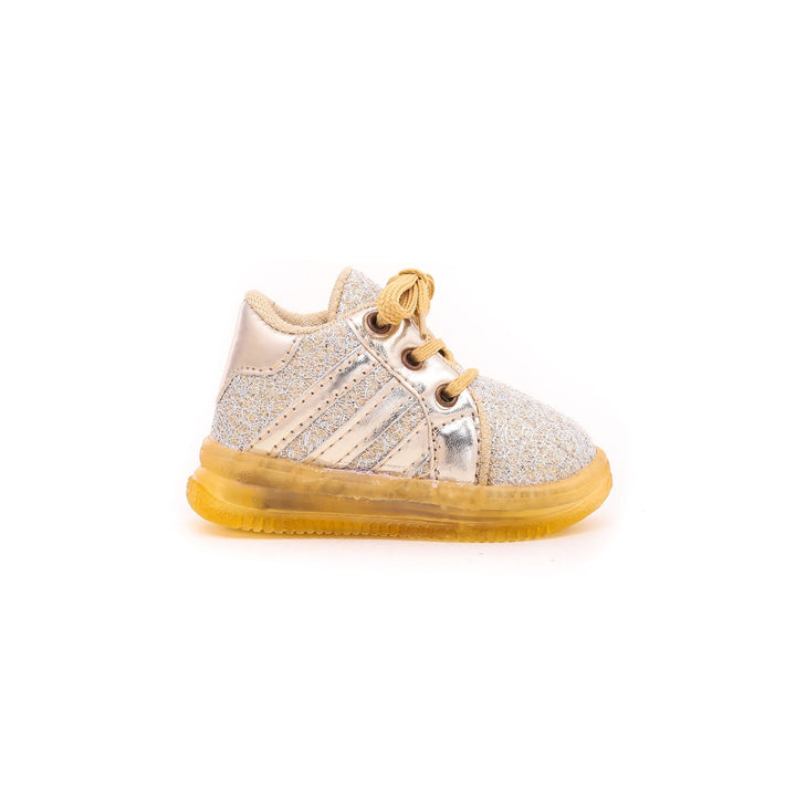 Babies Golden Casual Booties KD7737