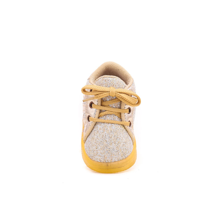 Babies Golden Casual Booties KD7737