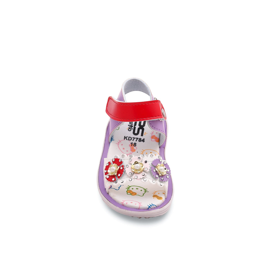 Babies White Casual Sandal KD7784