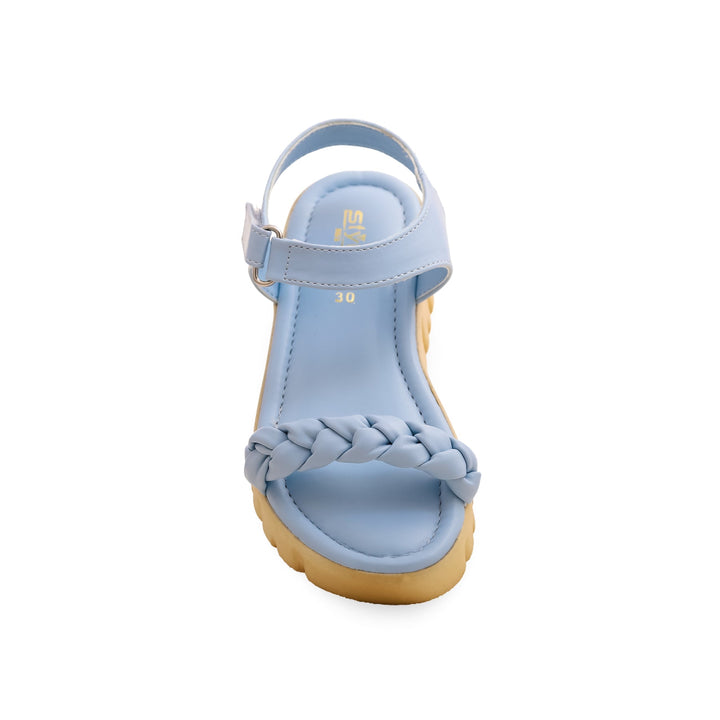 Girls Sky Blue Formal Sandal KD7794